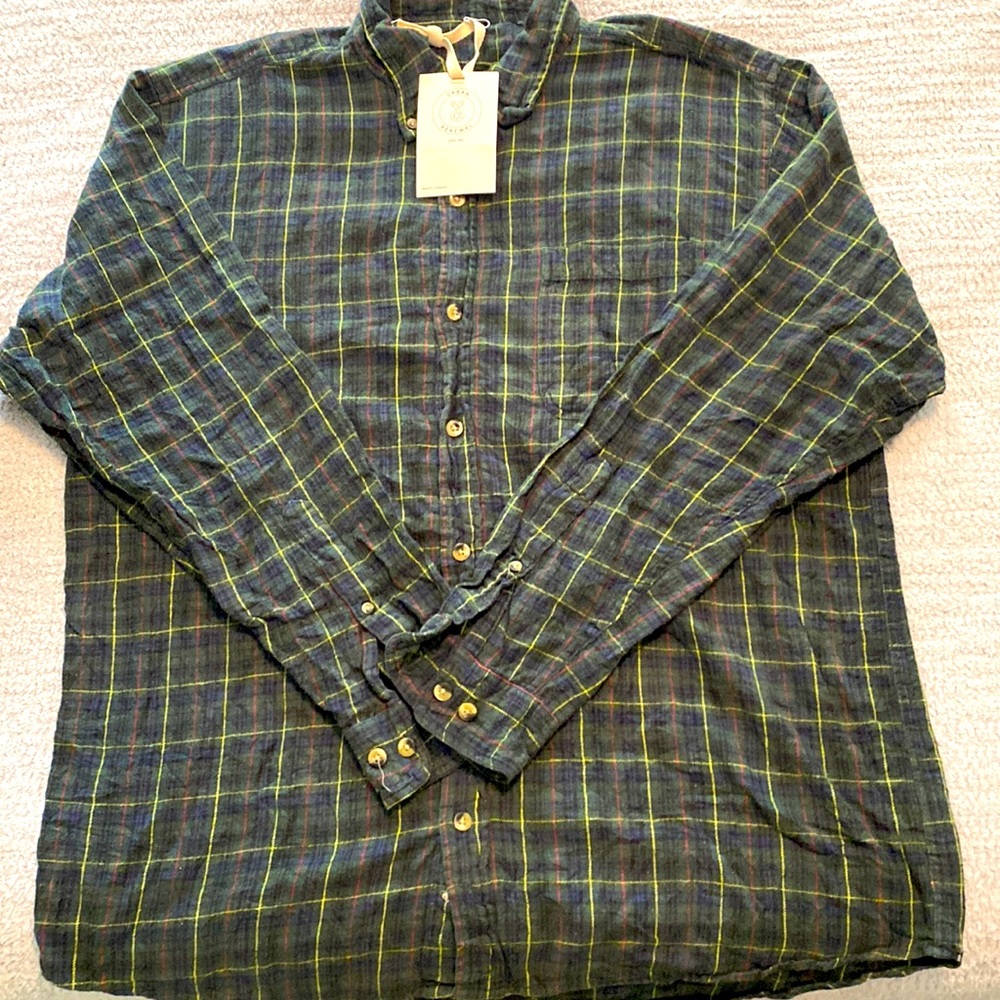 NWT Urban Outfitters plaid flannel shirt